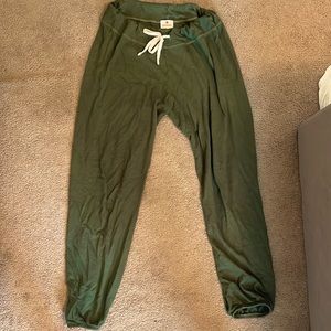 Olive Green Sundry Sweatpants Size 3